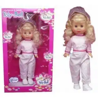 Oscar Barbieri Juguete muñeca yoly bell marilú ríe art. 903 oferta