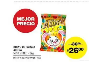 Atomo Conviene Huevo De Pascua Alteza 22g oferta