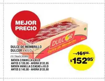 Atomo Conviene Dulce De Membrillo Dulcor oferta