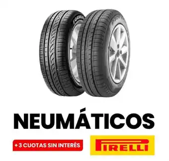 Changomas NEUMÁTICOS IRELLI +3 CUOTAS SIN INTERÉS F oferta