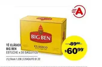 Atomo Conviene Big Ben Té Clásico Estuche oferta
