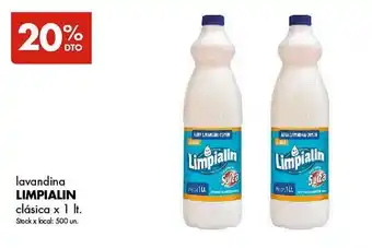 Disco lavandina LIMPIALIN clásica x 1 lt. oferta