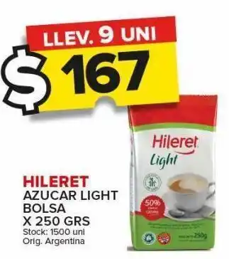 Carrefour Maxi Azúcar light hileret bolsa x 250g oferta
