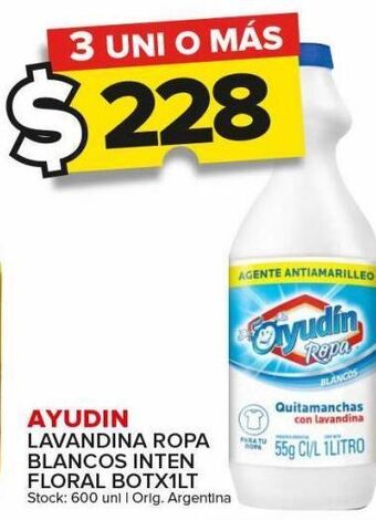 Carrefour Maxi Lavandina ayudín x 1l oferta