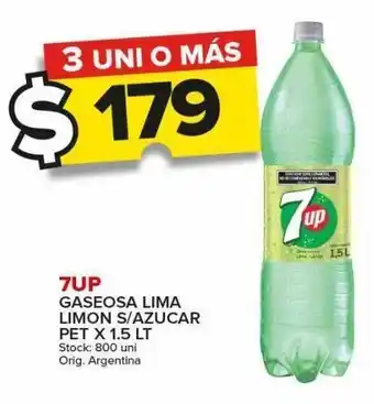 Carrefour Maxi Gaseosa 7up x 1,5l oferta
