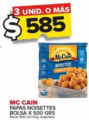 Carrefour Maxi Papas noisettes mc cain bolsa x 500g oferta