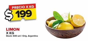 Carrefour Maxi Limón x kg oferta