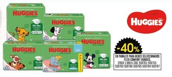 Coto EN PAÑALES PARA BEBÉS SELECCIONADOS FLEXI COMFORT HUGGIES, oferta