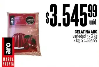 Makro GELATINA ARO variedad • x 3 kg oferta