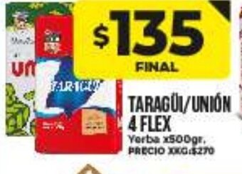 Supermayorista Vital Taragúi/Unión 4 Flex oferta