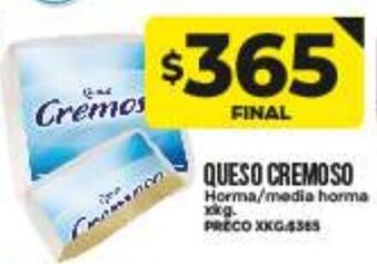 Supermayorista Vital Queso Cremoso oferta