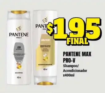 Supermayorista Vital Pantene Max Pro-V Shampoo/Acondicionador 400ml oferta