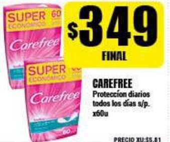 Supermayorista Vital Carefree oferta