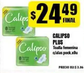 Supermayorista Vital Calipso Plus Toalla Femenina oferta