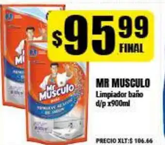Supermayorista Vital Mr. Musculo Limpiador baño d/p x900ml oferta