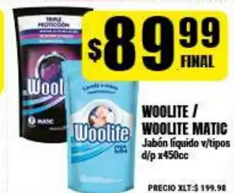 Supermayorista Vital Woolite/Woolite Matic 450cc oferta