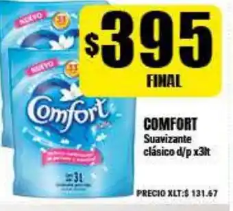 Supermayorista Vital Comfort Suavizante clàsico d/p 3lt oferta