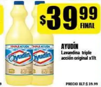 Supermayorista Vital Ayudín Lavandina triple acción original x 1lt oferta