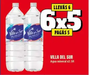 Supermayorista Vital Villa del Sur Agua mineral 2,5lt oferta