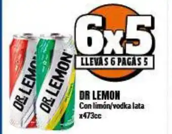 Supermayorista Vital Dr. Lemon Con Limón/vodka lata oferta