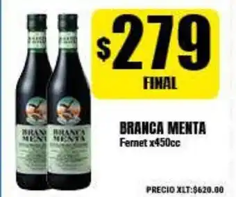 Supermayorista Vital Branca Menta Fernet 450cc oferta