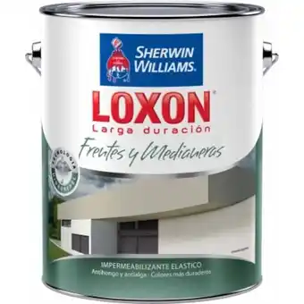 Pinturerías Rex Impermeabilizante frentes loxon blanco 10 lts sherwin williams oferta