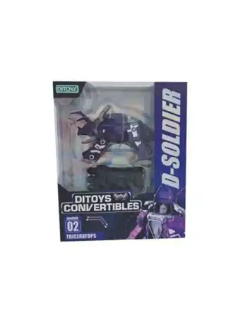 El Mundo del Juguete D-soldier convertibles triceratops oferta