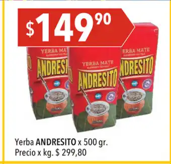 Hergo Andresito Yerba x 500gr oferta
