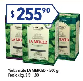 Hergo La Merced Yerba mate x 500gr oferta