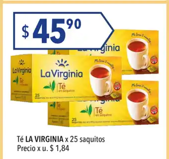 Hergo La Virginia Té x 25saquitos oferta