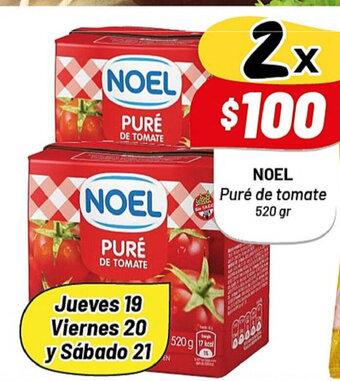 Almacor Noel Puré de Tomate 520gr oferta