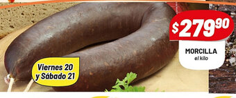 Almacor Morcilla oferta