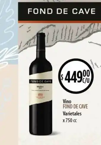 Supermercados Toledo Vino Fond De Cave x 750cc oferta