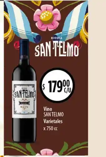 Vino San Telmo Varietales x 750cc