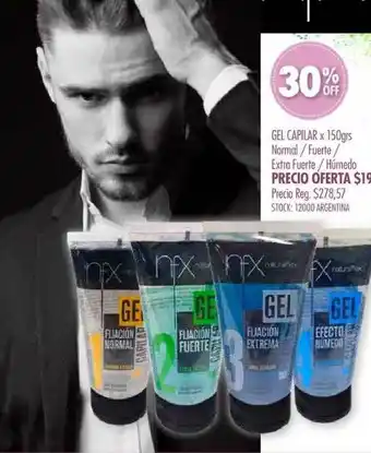 Pigmento Gel Capilar Normal Fuerte Extra Fuerte Húmedo 30% Off oferta