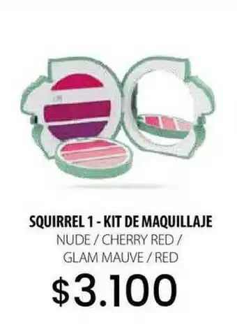 Pigmento Squirrel 1 - Kit De Maquillaje oferta