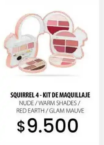Pigmento Squirrel 4 - Kit De Maquillaje oferta