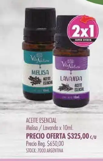 Pigmento Aceite Esencial Melisa Lavanda oferta