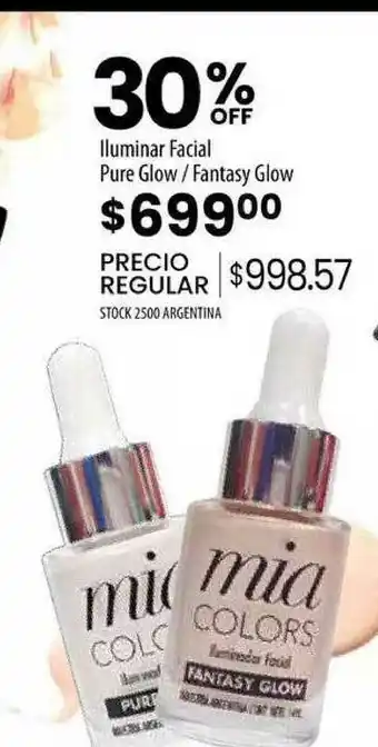 Pigmento Iluminar Facial Pure Glow Fantasy Glow 30% Off oferta