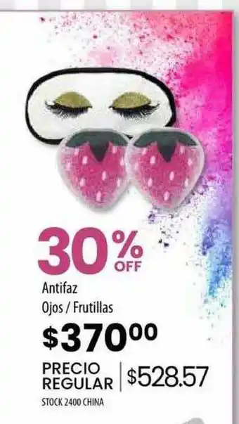 Antifaz Ojos Frutillas