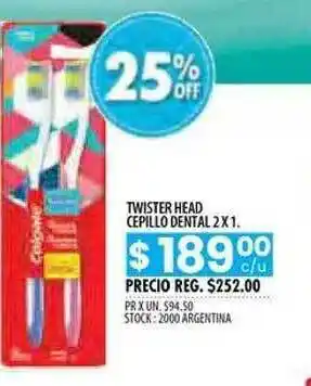Pigmento Twister Head Cepillo Dental 2x1 oferta