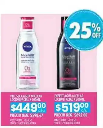 Pigmento Piel Seca Agua Micelar Locion Facial Expert Agua Micelar Locion Facial 25% Off oferta