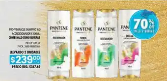 Pigmento Pantene Pro-v Miracle Shampoo Y O Acondicionador x 400ml oferta