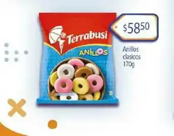La Gallega Supermercados Terrabusi Anillos Clasicos 170g oferta
