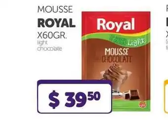 La Gallega Supermercados Royal Mousse x 60gr oferta