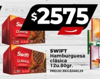 Supermayorista Vital SWIFT Hamburguesa clásica 12u.80gr. oferta
