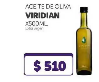 La Gallega Supermercados Viridian Aceite De Oliva x 500ml oferta