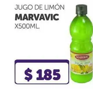 Marvavic Jugo De Limón x 500ml