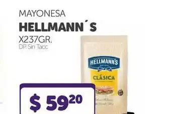 La Gallega Supermercados Hellmann's Mayonesa x 237gr oferta
