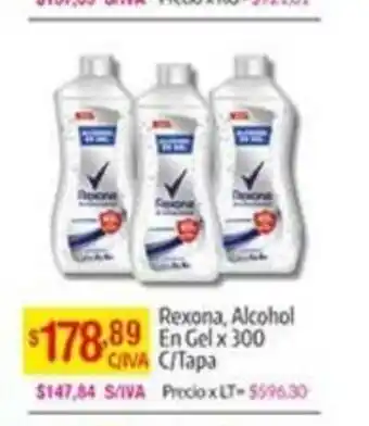 Rexona, Alcohol EN Gel x 300